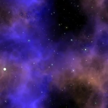 Seamless  pattern   of universe Stock Illustration