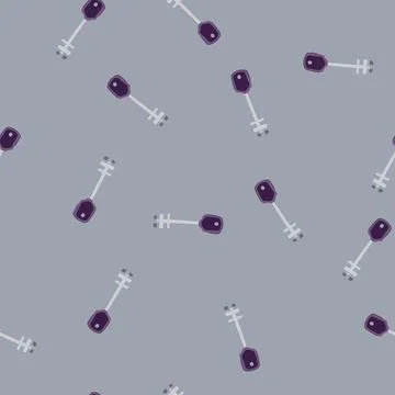 Seamless pattern unlock key cartoon vector Stock Illustration