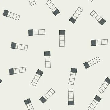 Seamless pattern urban indoor vertical garden cartoon vector イラスト素材