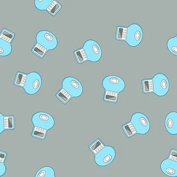 Seamless pattern url digital bookmark cartoon vector Stock Illustration