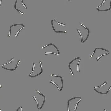 Seamless pattern usb book light cartoon vector 库存插图