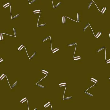 Seamless pattern usb charging lamp wireless cartoon vector Illustrazione stock