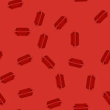 Seamless pattern utensil basin plastic cartoon vector Illustrazione stock