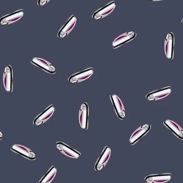 Seamless pattern vacuum glass cleaning robot cartoon vector Stock Illustration