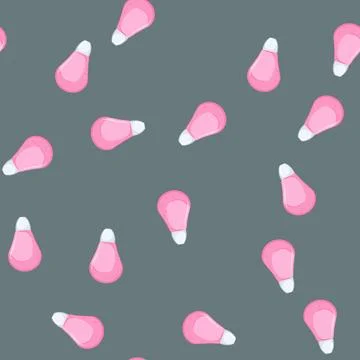 Seamless pattern vacuum nasal aspirator cartoon vector Illustrazione stock