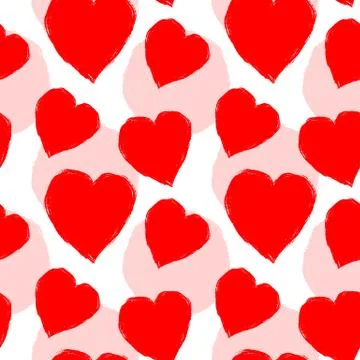Seamless pattern for Valentines Day Stock Illustration