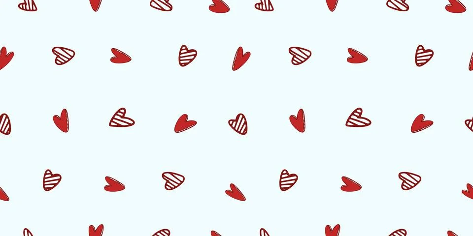 Seamless pattern for Valentine's Day Ilustración de archivo