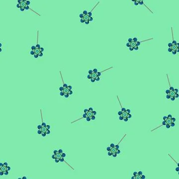 Seamless pattern vane pinwheel toy cartoon vector Stock Illustration