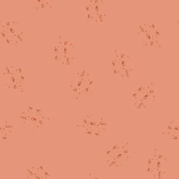 Seamless pattern vanilla cookie crumb cartoon vector Stock Illustration