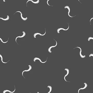 Seamless pattern vapor plane smoke trail cartoon vector 스톡 일러스트