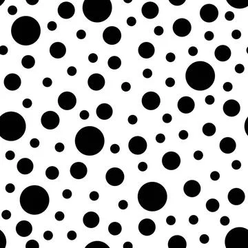Seamless pattern, various geometric shapes on a white background - Vector ... Stock Photos