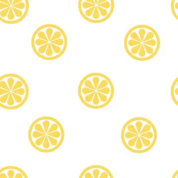 Seamless pattern, various realistic ripe fruits - Vector Stock Illustration