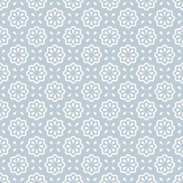 Seamless pattern. Vector abstract simple design. White flower elements on a イラスト素材