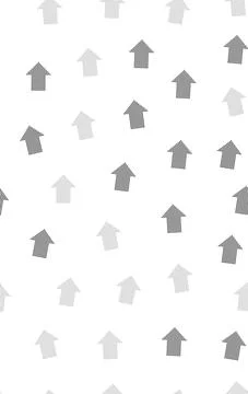 Seamless pattern of vector arrow icons. Dotted halftone graphic effect 스톡 일러스트