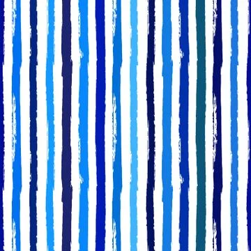 Seamless pattern vector background with blue stripes Stock Illustration