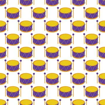 Seamless pattern. Vector background for children Иллюстрация