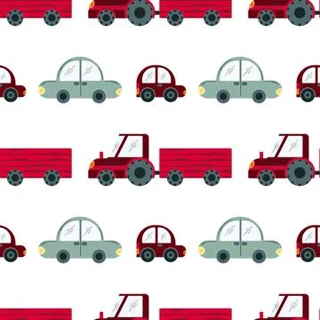 Seamless pattern. Vector background for children イラスト素材