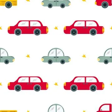 Seamless pattern. Vector background for children Иллюстрация
