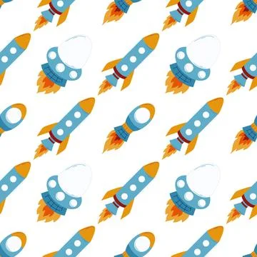 Seamless pattern. Vector background for children 스톡 일러스트