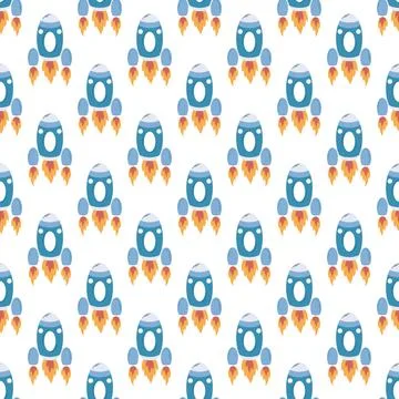 Seamless pattern. Vector background for children Illustrazione stock