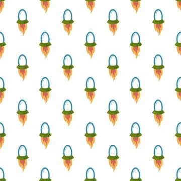 Seamless pattern. Vector background for children Illustrazione stock