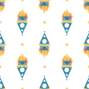 Seamless pattern. Vector background for children 스톡 일러스트
