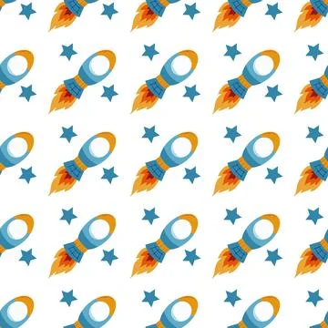 Seamless pattern. Vector background for children イラスト素材