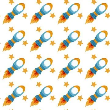 Seamless pattern. Vector background for children 스톡 일러스트