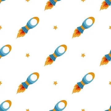 Seamless pattern. Vector background for children 스톡 일러스트