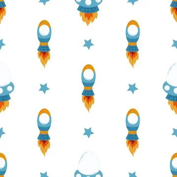 Seamless pattern. Vector background for children 스톡 일러스트