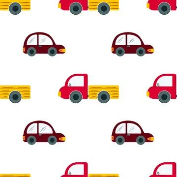 Seamless pattern. Vector background for children Иллюстрация