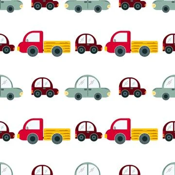 Seamless pattern. Vector background for children イラスト素材