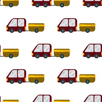 Seamless pattern. Vector background for children Иллюстрация