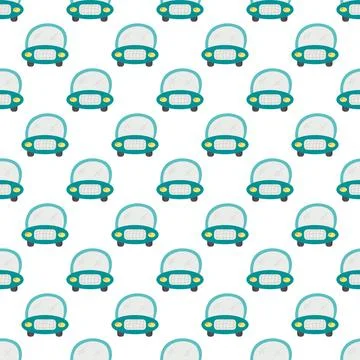Seamless pattern. Vector background for children Illustrazione stock
