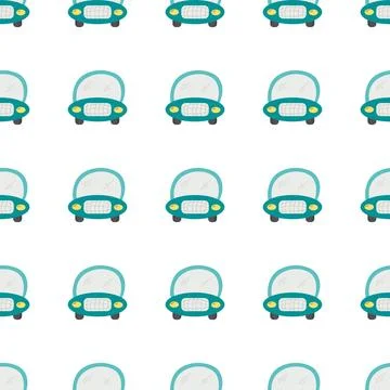 Seamless pattern. Vector background for children Illustrazione stock