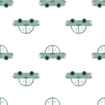 Seamless pattern. Vector background for children Illustrazione stock