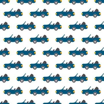 Seamless pattern. Vector background for children Иллюстрация