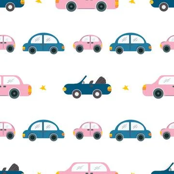 Seamless pattern. Vector background for children 스톡 일러스트