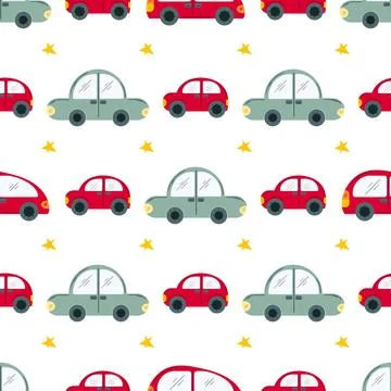 Seamless pattern. Vector background for children Illustrazione stock
