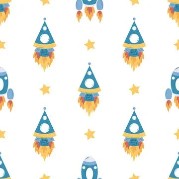 Seamless pattern. Vector background for children 스톡 일러스트