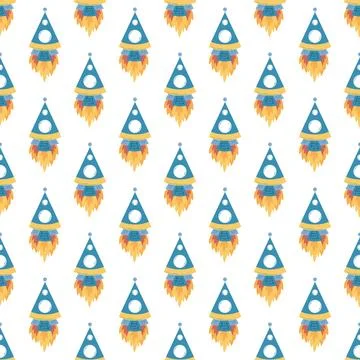 Seamless pattern. Vector background for children Иллюстрация