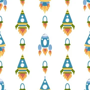 Seamless pattern. Vector background for children イラスト素材