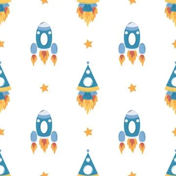 Seamless pattern. Vector background for children 스톡 일러스트