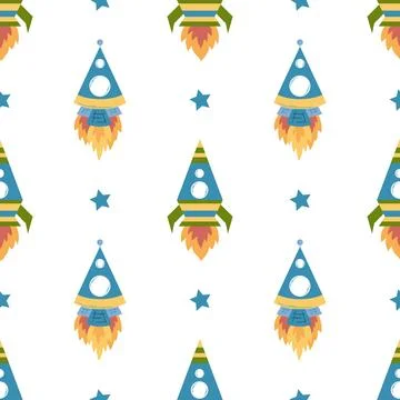 Seamless pattern. Vector background for children 스톡 일러스트