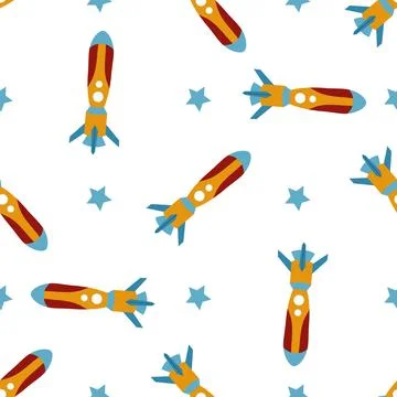 Seamless pattern. Vector background for children 스톡 일러스트