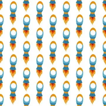 Seamless pattern. Vector background for children Иллюстрация