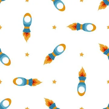 Seamless pattern. Vector background for children 스톡 일러스트