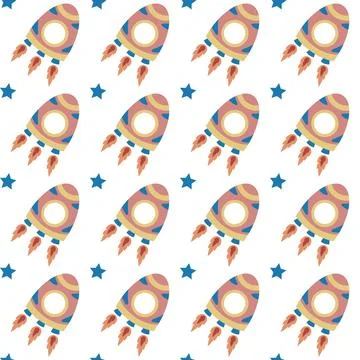 Seamless pattern. Vector background for children 스톡 일러스트