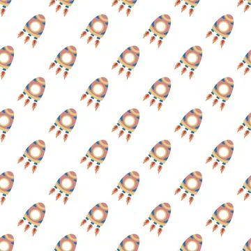 Seamless pattern. Vector background for children Illustrazione stock