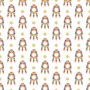 Seamless pattern. Vector background for children 스톡 일러스트